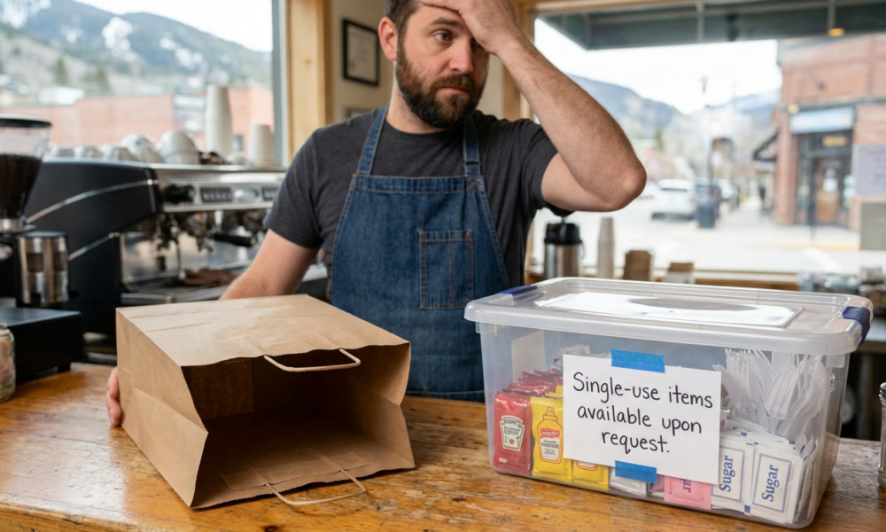 Colorado's Woke Democrats Unveil Crazy Plot to Criminalize Free Napkins and Utensils
