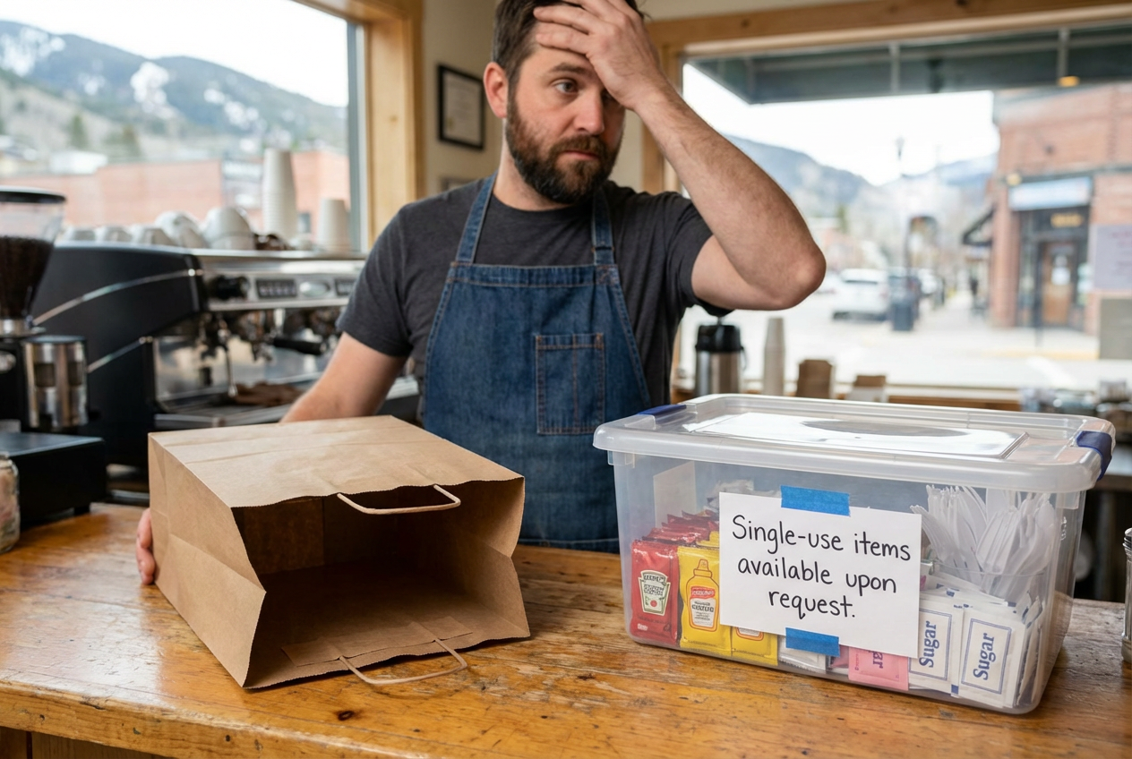 Colorado's Woke Democrats Unveil Crazy Plot to Criminalize Free Napkins and Utensils