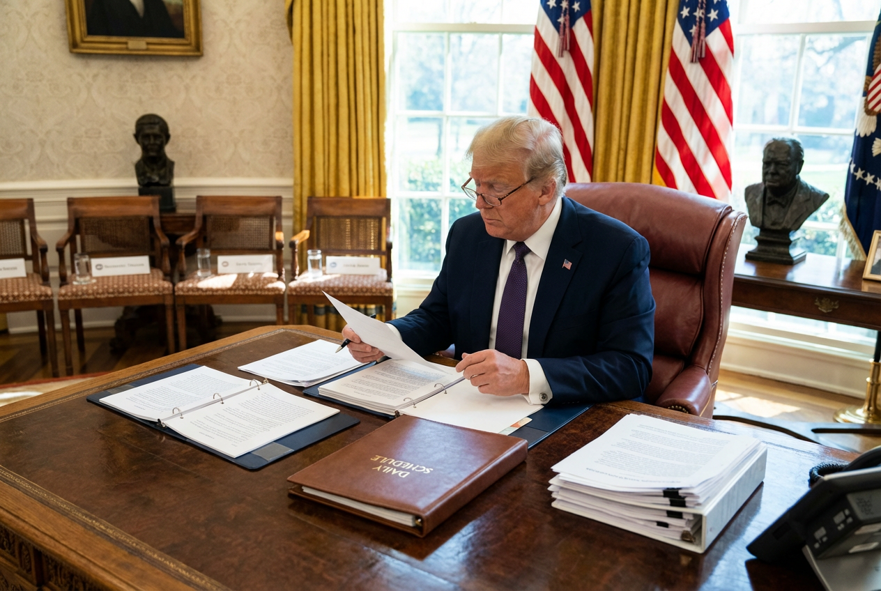 Trump Shifts Focus to US-India Ties Amid Closed-Door Sessions