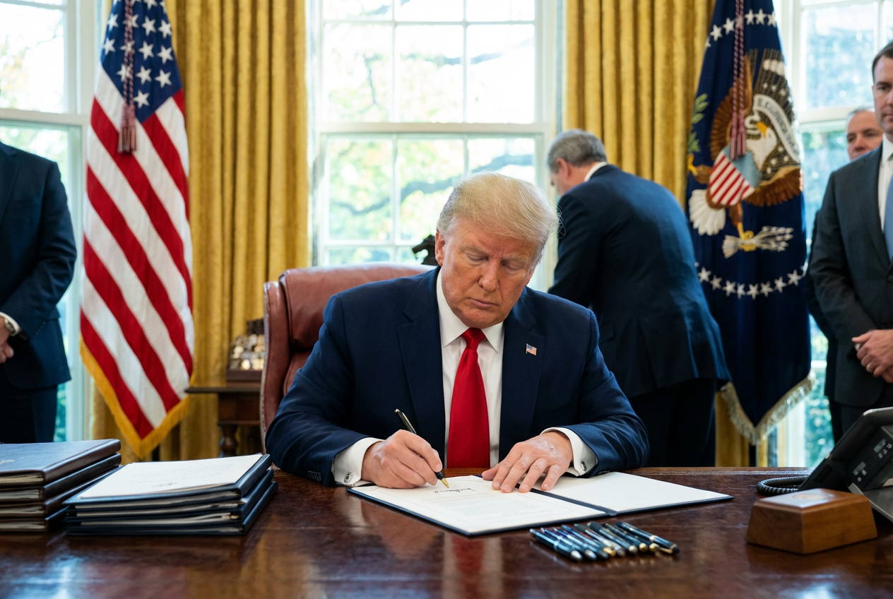 Trump's Packed Schedule Signals Major Policy Shifts Ahead in White House