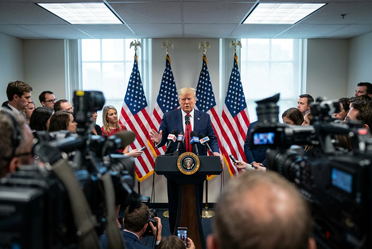 Why Did Trump Grill a Reporter Over a Loaded Query on Iran?