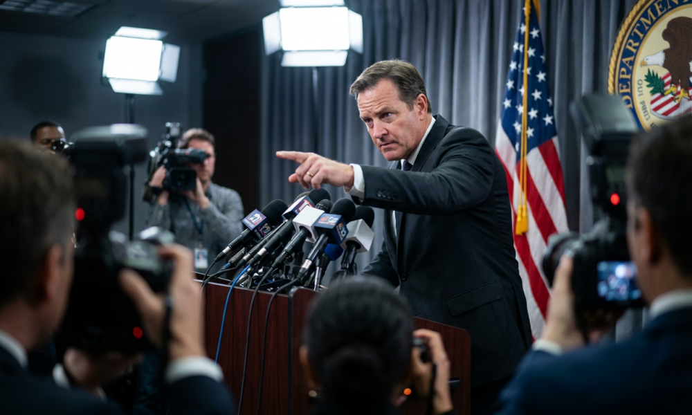 A Sudden Shake-Up in Justice Department Leadership Sparks Fresh Questions