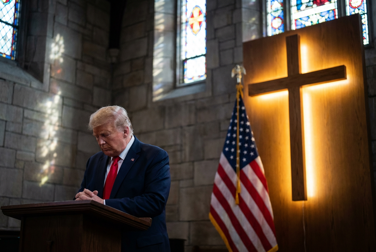Trump Faces Unexpected Controversy Over Religious Imagery Collaboration