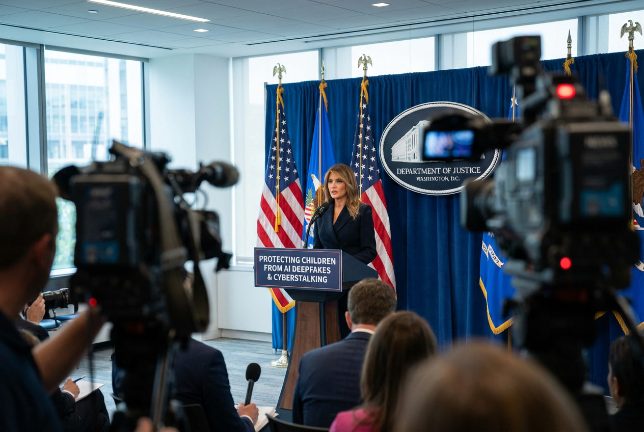 Trump Win: Melania's Digital Safety Push Delivers First Major Strike Against Predators