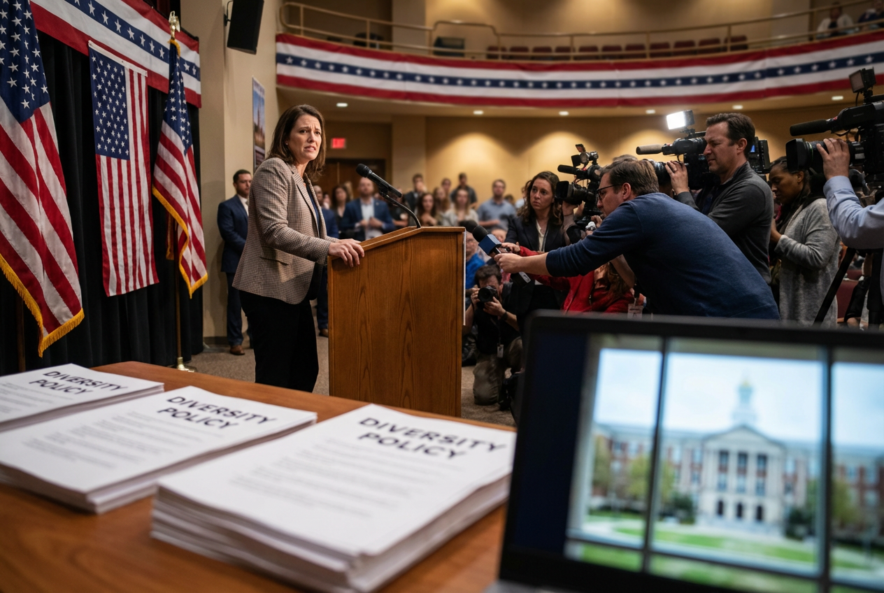 Trump-Endorsed Candidate's DEI Past Sparks Maga Fury Over Hypocrisy Crisis