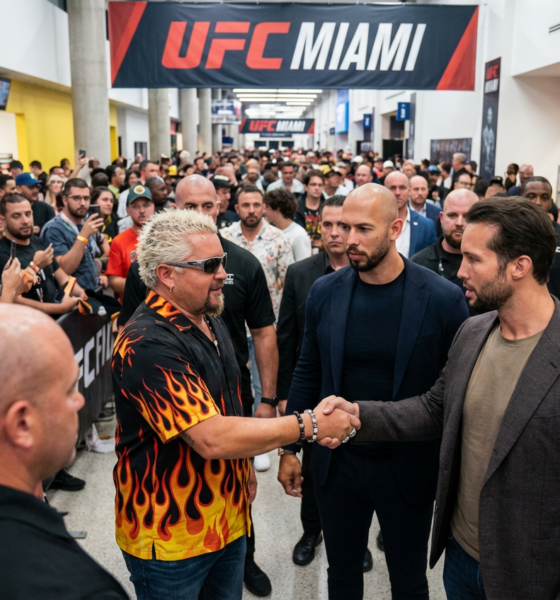 TV Chef Sparks Controversy with Alleged Traffickers at UFC Event