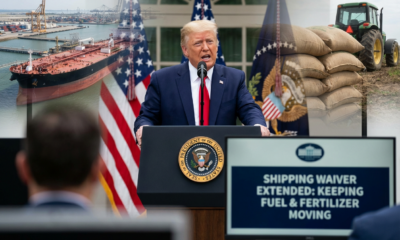 U.S. Waivers Extend Support for Domestic Fuel and Fertilizer Shipping During Unsettled Times