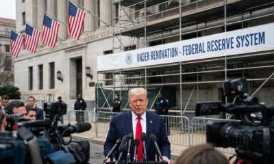 Trump Threatens Fed Chairman Removal Over Ongoing Headquarters Probe