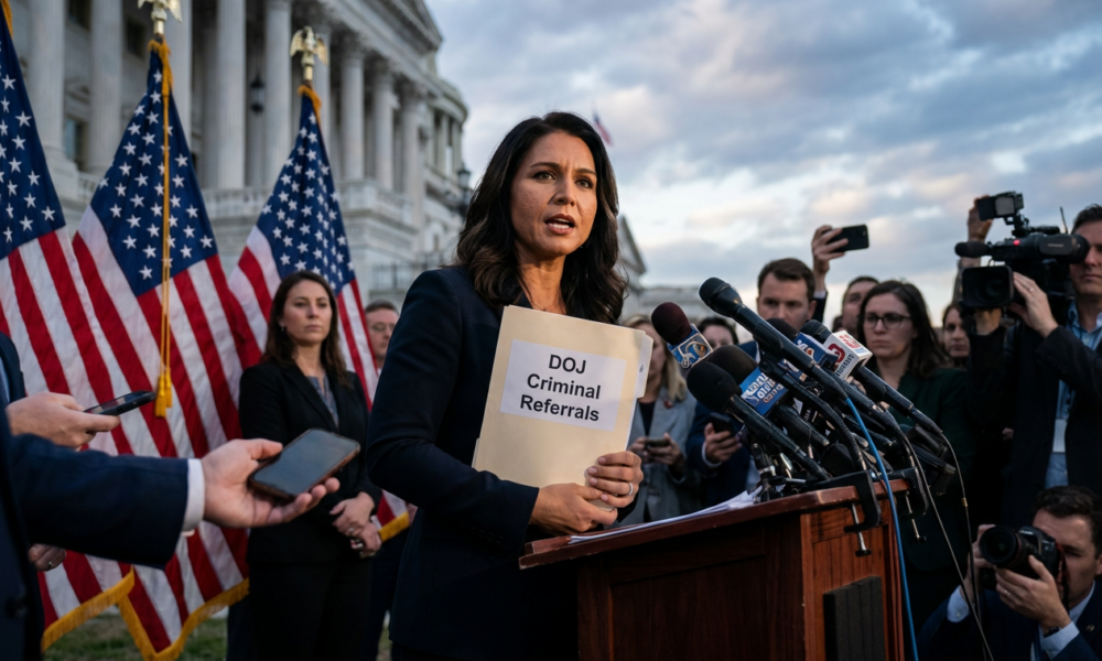 Declassified Documents Spark DOJ Review of Impeachment-Era Allegations Against Intelligence Officials