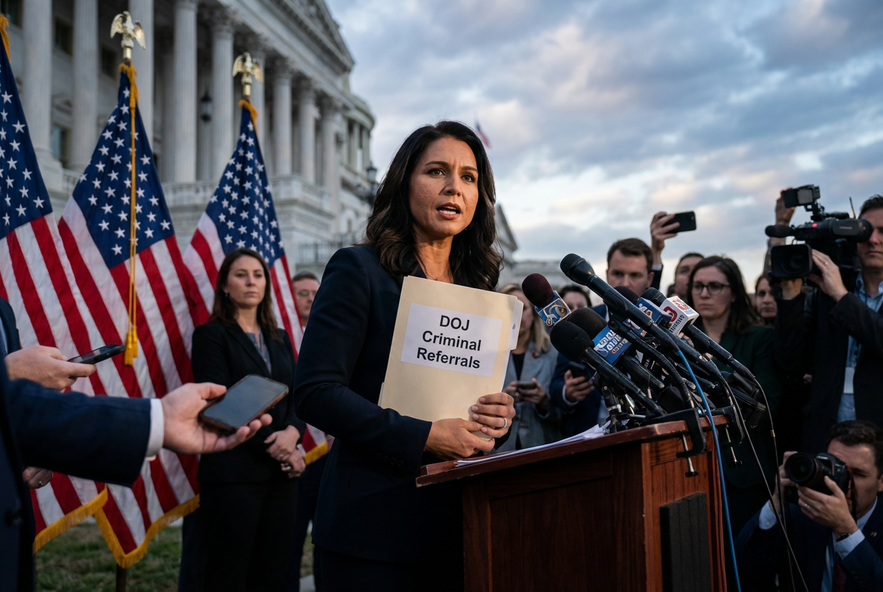 Declassified Documents Spark DOJ Review of Impeachment-Era Allegations Against Intelligence Officials