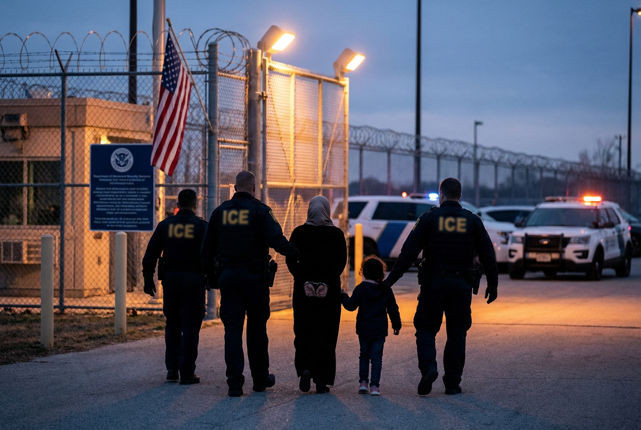 ICE Arrest Sparks Outrage Over Immigrant Ties to Enemy Attacks on US Troops