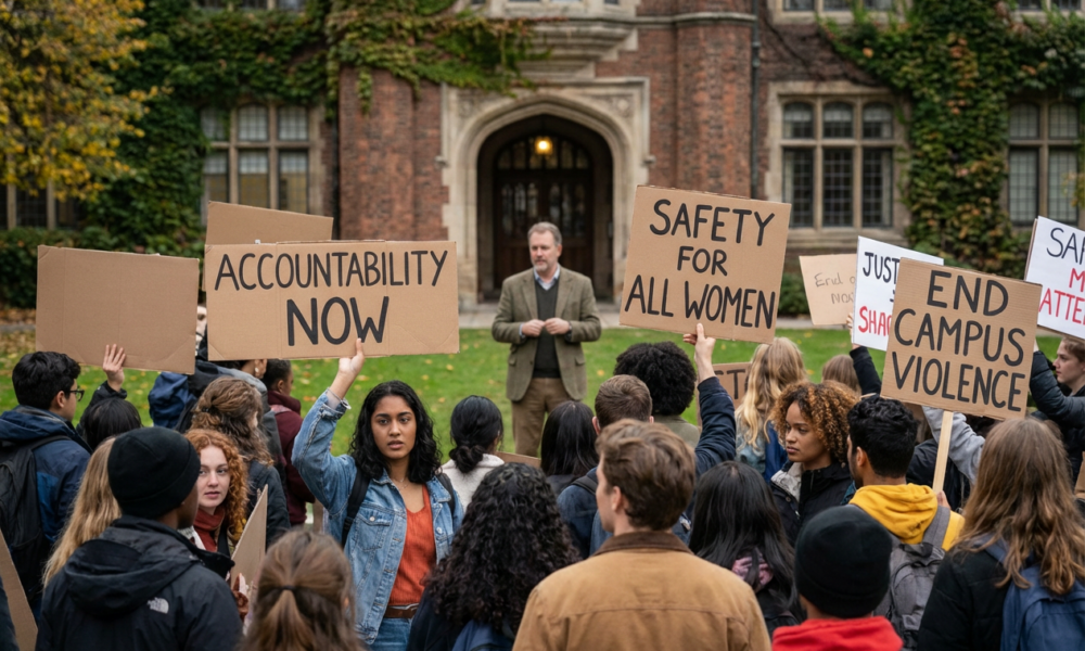 University Primed for Action as Professor's Rape Comments Ignite Outrageous Backlash
