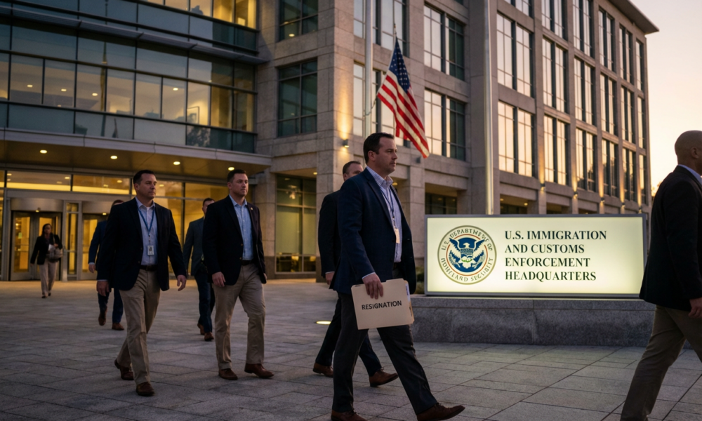 ICE Encounters Turbulence Amid Director's Abrupt Resignation Plans