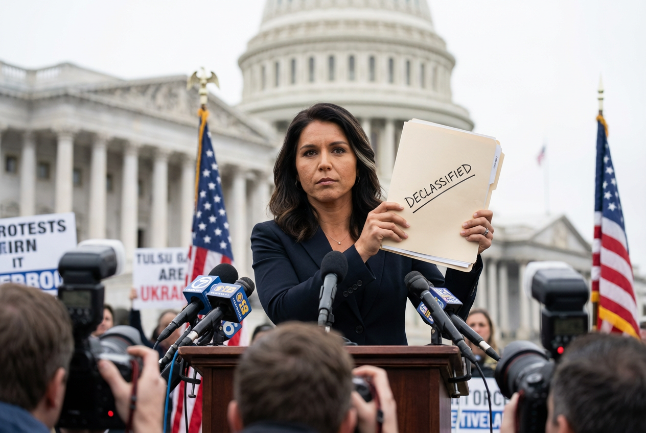 Tulsi Gabbard Referral Puts Impeachment Plotters on the Defensive