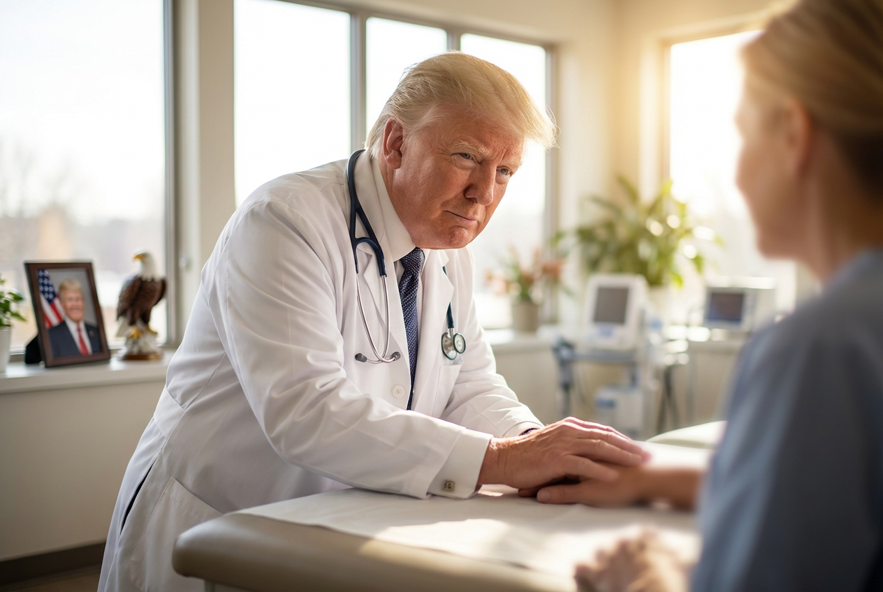 Trump Faces Stunned Backlash Over a Symbolic Truth Social Image Sparks Debate