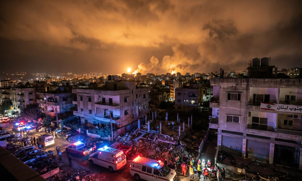 Israel's Strikes in Lebanon Defy Fragile Ceasefire Allies Agreed Upon