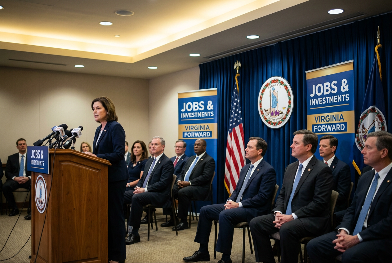 Virginia Demographic Cracks Over Democrat's Claim to Massive Economic Victories Secured Earlier