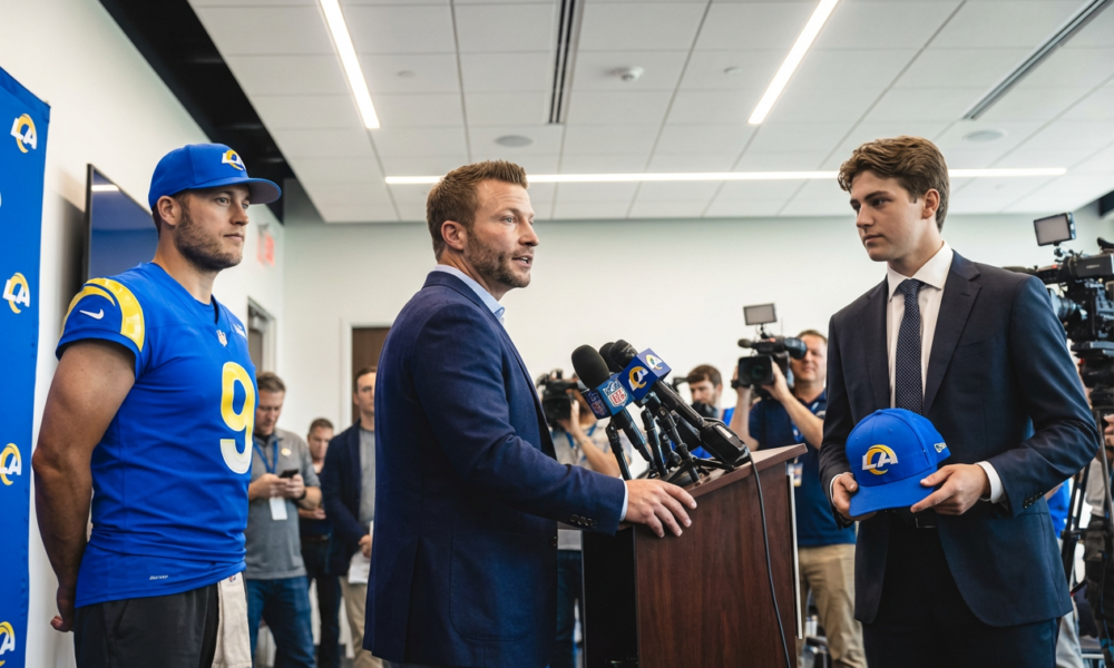 Woke Rams Betray Hall of Famer Stafford by Drafting UNTESTED Backup Over Real Loyalty?