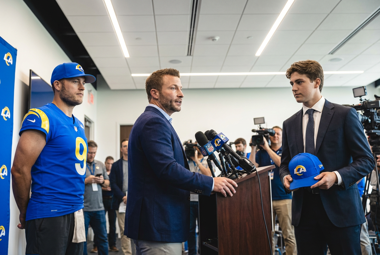 Woke Rams Betray Hall of Famer Stafford by Drafting UNTESTED Backup Over Real Loyalty?