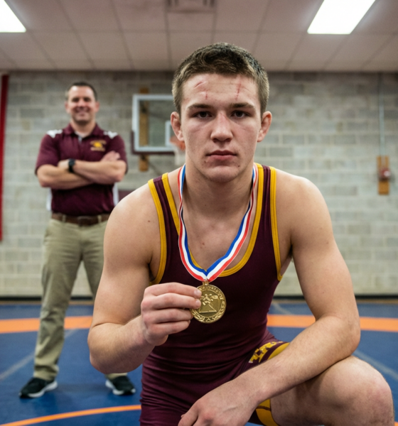 Young Man's Journey From Congolese Tragedy to College Wrestling Commitment